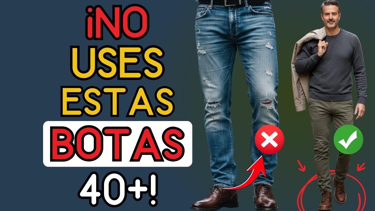 Las Mejores Botas para Hombres de Más de 40 para Lucir Modernos e Impecables | Moda Hombres 40+