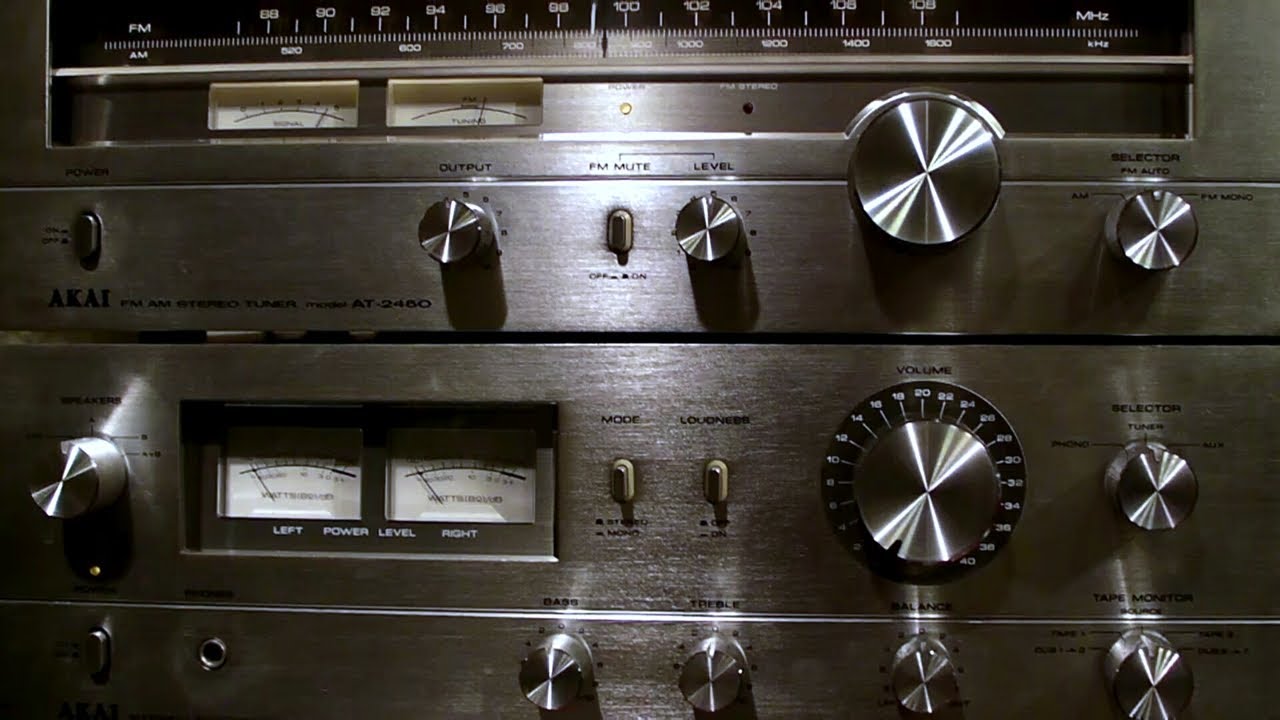 akai AT-2450 & AM-2450 review test