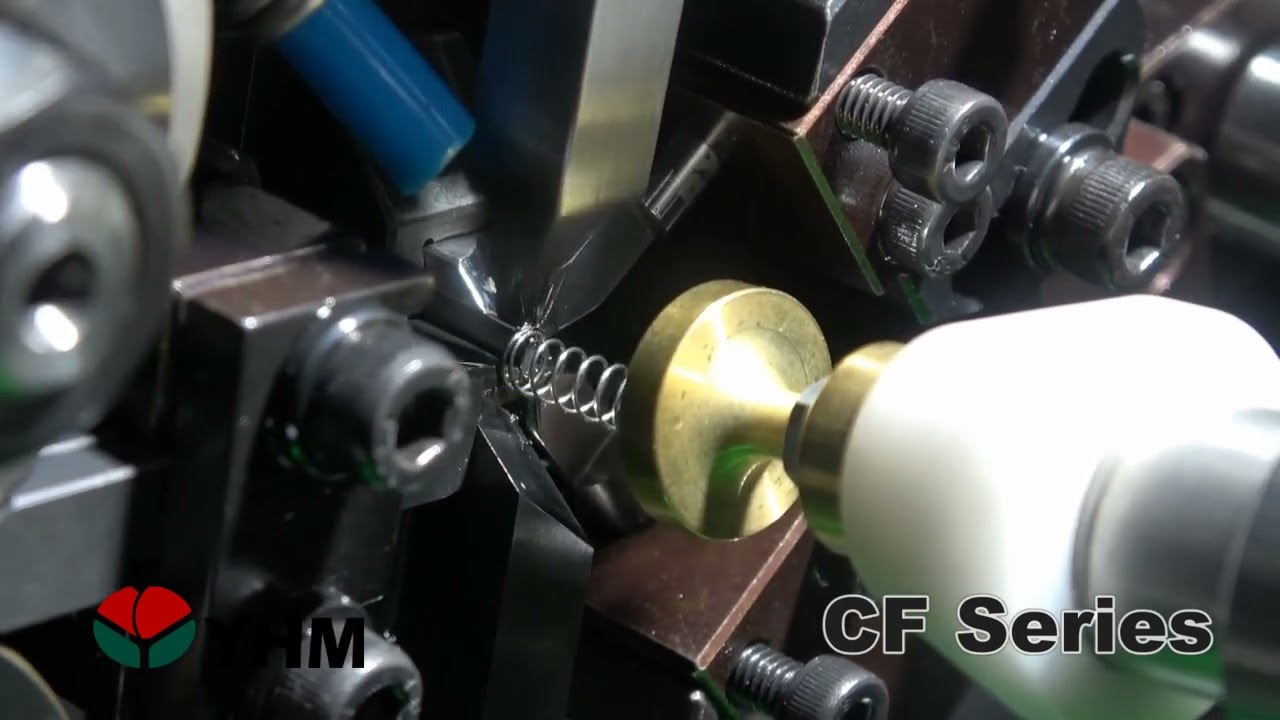 Muelles de compresión W.D0.3mm｜Máquinas de muelles de compresión Detector de longitud de resorte｜YHM