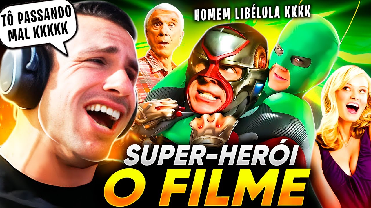 SUPER XANDÃO ASSISTINDO SUPER HERÓI: O FILME (MELHORES MOMENTOS🤣)