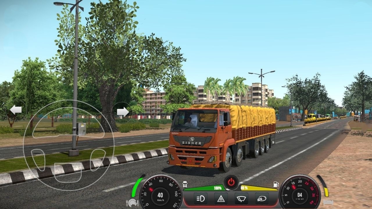 Indian Truck Simulator - Salem to Chennai Highway Road Gameplay #39