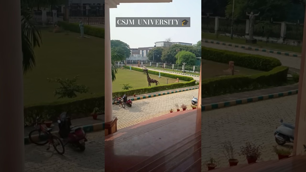 CSJMU arts building in csjm University kanpur ❤️ #shorts #viralshort #trending #study #motivation