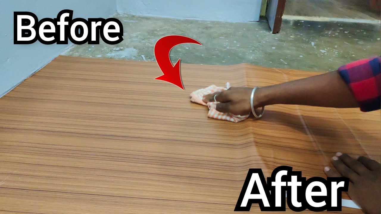 Rs.700 செலவில் Cement தரைக்கு Tiles ஒட்டியது போல் மாத்திடலாம்? Diy floor makeover on very low budget
