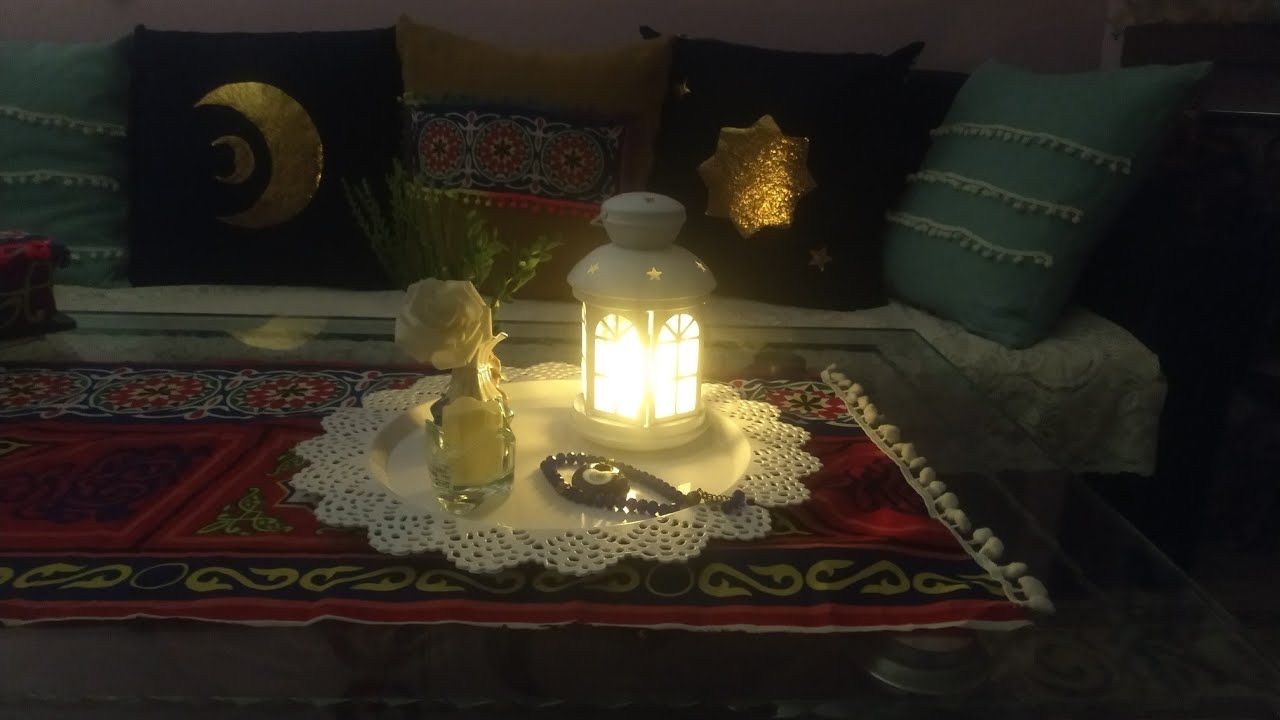 أخيراً علقت زينه رمضان لاستقبال اجمل شهر❤️❤️