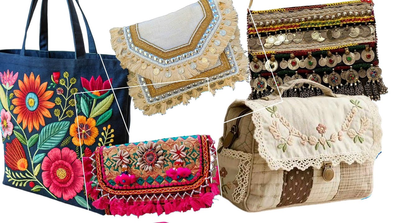🌿 Boho Style Handmade & Handcrafted Handbags &ndash; Free-Spirited Elegance 🌿Bolsos Artesanales Boho