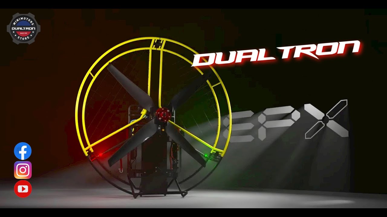 DUALTRON EPX - Un paramoteur révolutionnaire !!!!