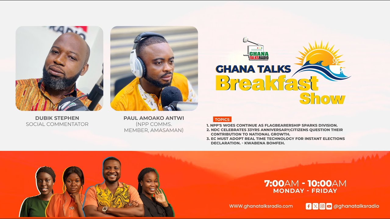 GhanaTalks Breakfast Show | 11th JUNE 2025 | #GhanaTalksBFS
