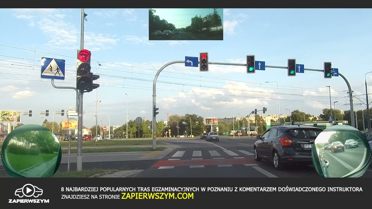 Prawo jazdy Poznań - Trasa nr. 6 | ZaPierwszym