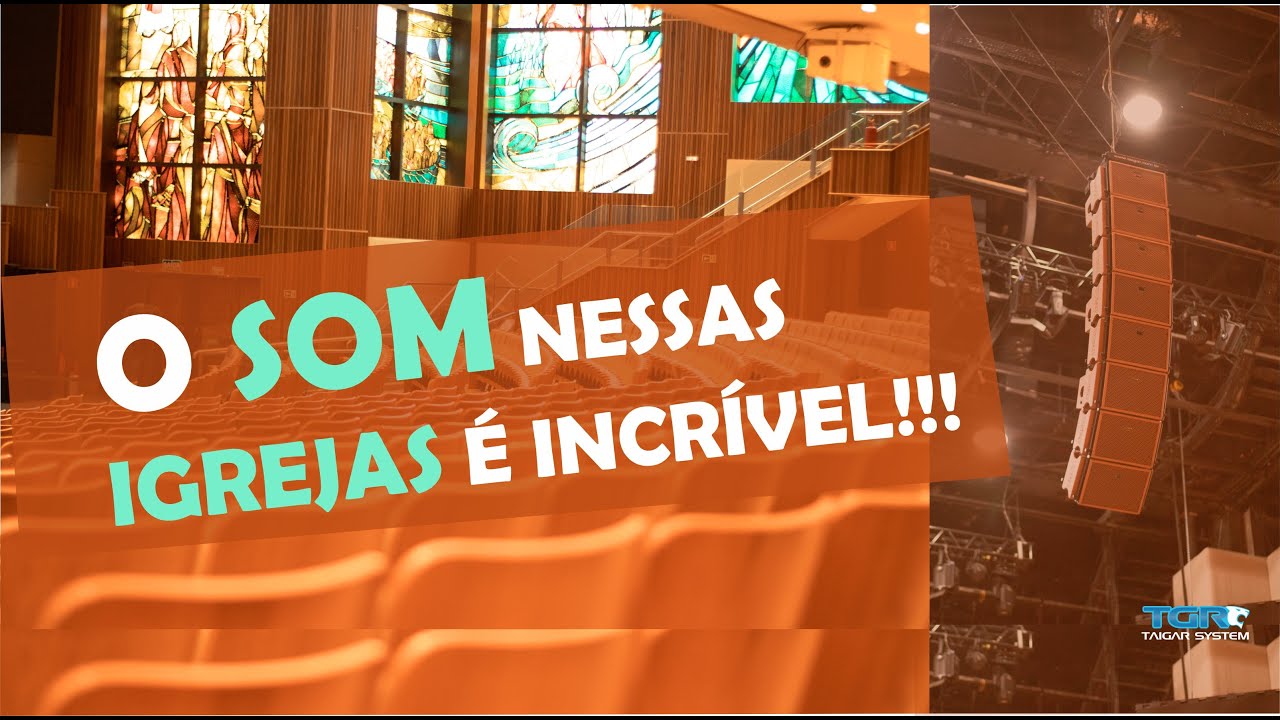 TECNOLOGIA EM ÁUDIO PARA IGREJAS. - TAIGAR SYSTEM -  Uma solução completa em áudio profissional.