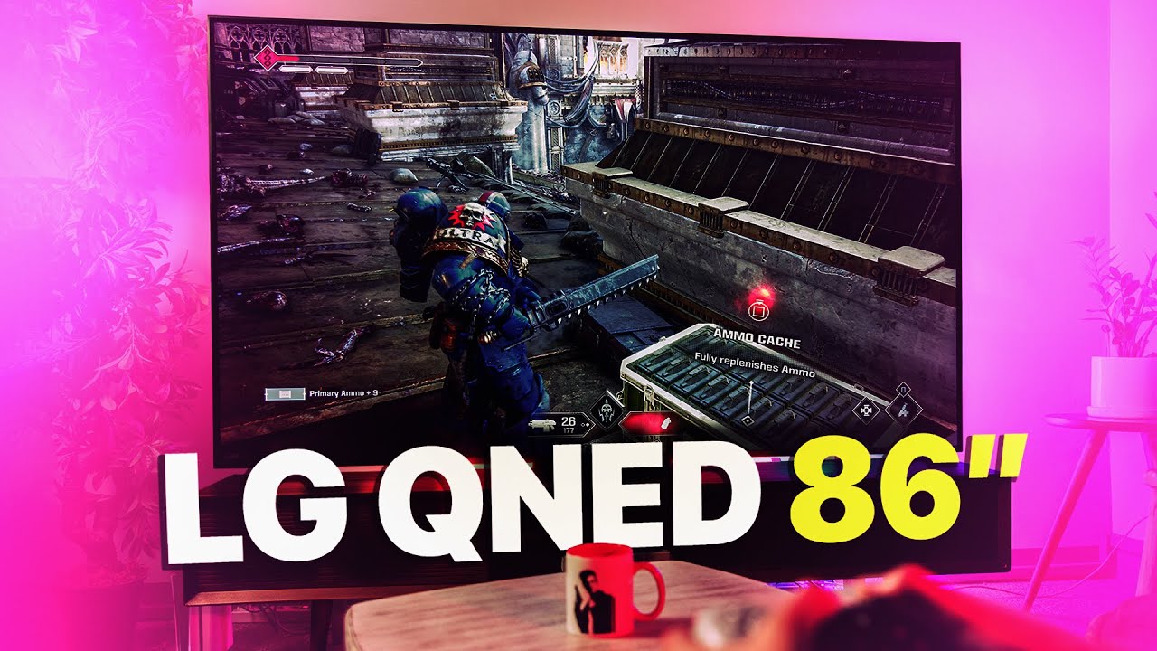 بهترین انتخاب برای فیلم و بازی اینجاست! 🎮 بررسی تلویزیون ۸۶ اینچی ال‌جی QNED86