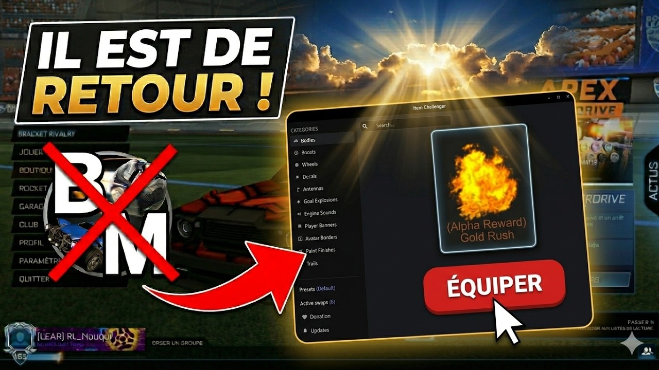 LE NOUVEAU BakkesMod EST ENFIN DISPONIBLE ! (Tutoriel)