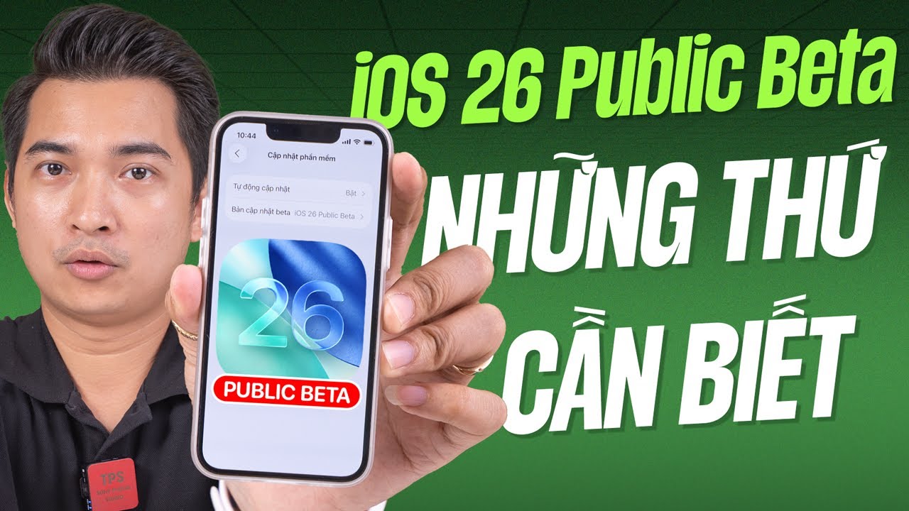 iOS 26 Public Beta: một vài thứ cần lưu ý nếu muốn cập nhật !!!
