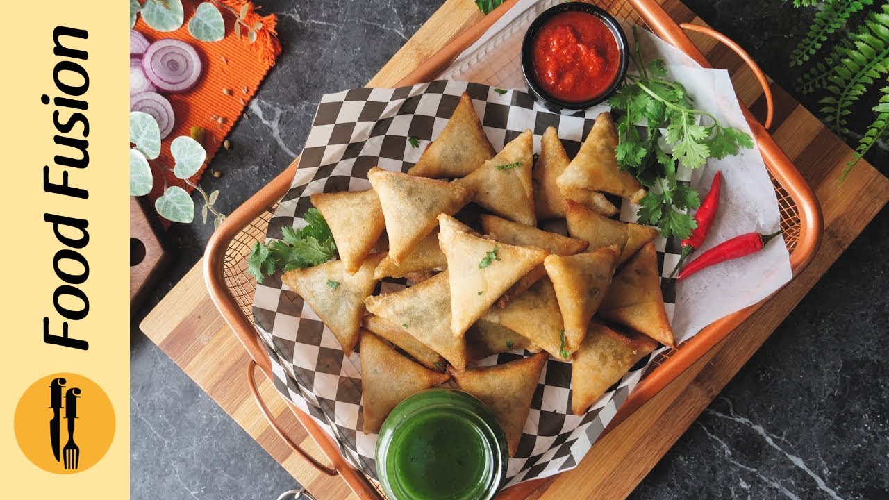 Street Style Qeema Samosa | Make & Freeze Recipe By Food Fusion (Ramzan Special)