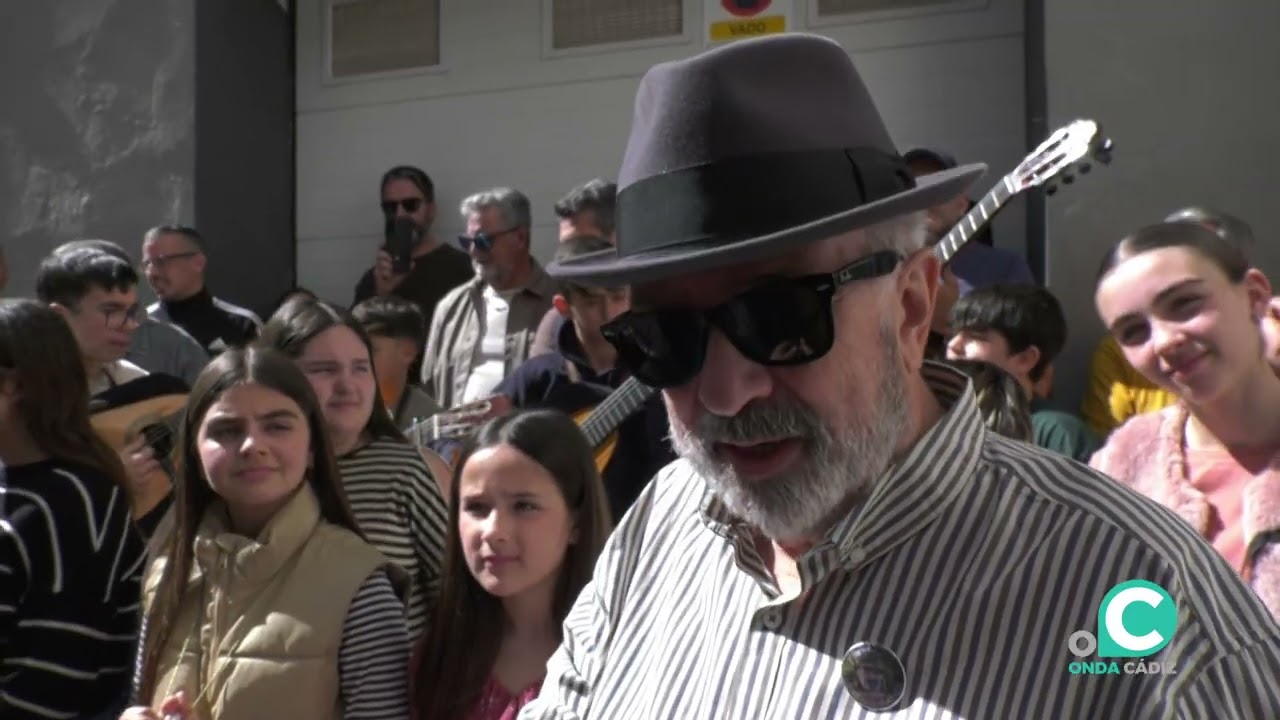 Homenaje en vida a Antonio Martín en la casa que lo vio nacer