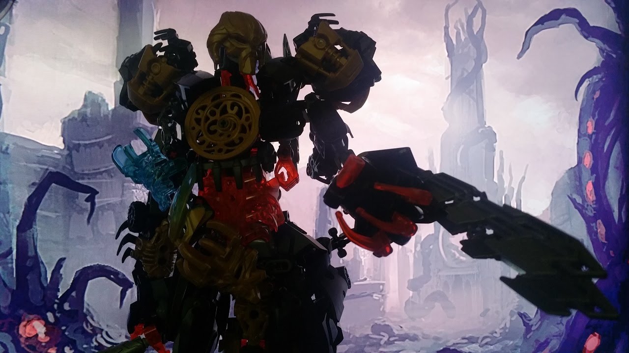 Bionicle Makuta titan Let's Build/Review with Jabberwocky