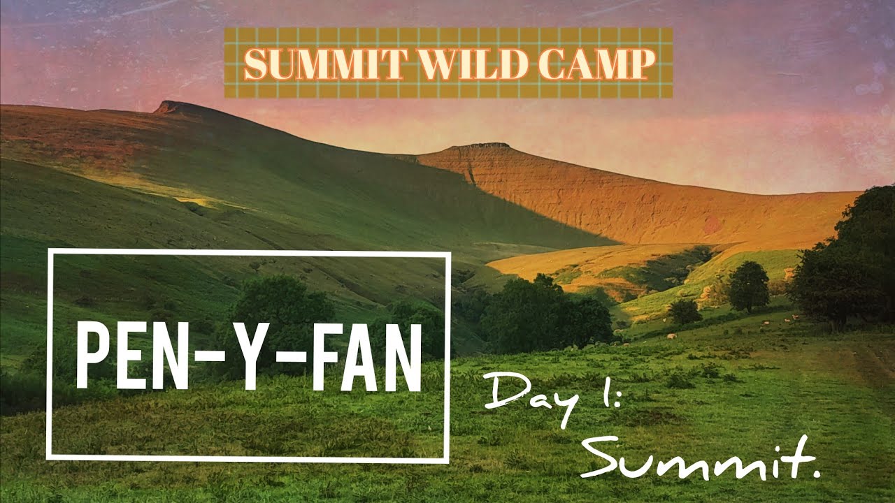 MOUNTAIN SOLO WILD CAMP - Pen Y Fan - 2 Nights - Nordisk Svalbard 1 Si - Day 1.