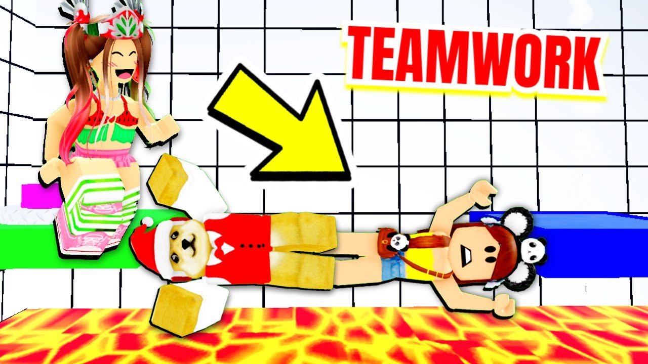 Roblox 3 PLAYER Teamwork Puzzles!
