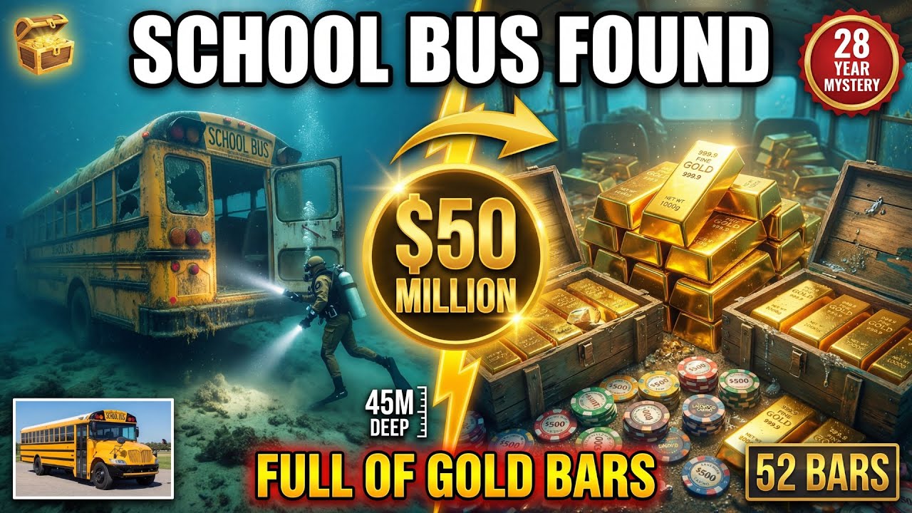 School Bus Found Underwater Full of Mysterious Cargo | Complete Recovery
