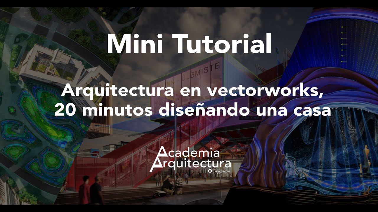 Arquitectura en Vectorworks, 20 minutos diseñando una Casa