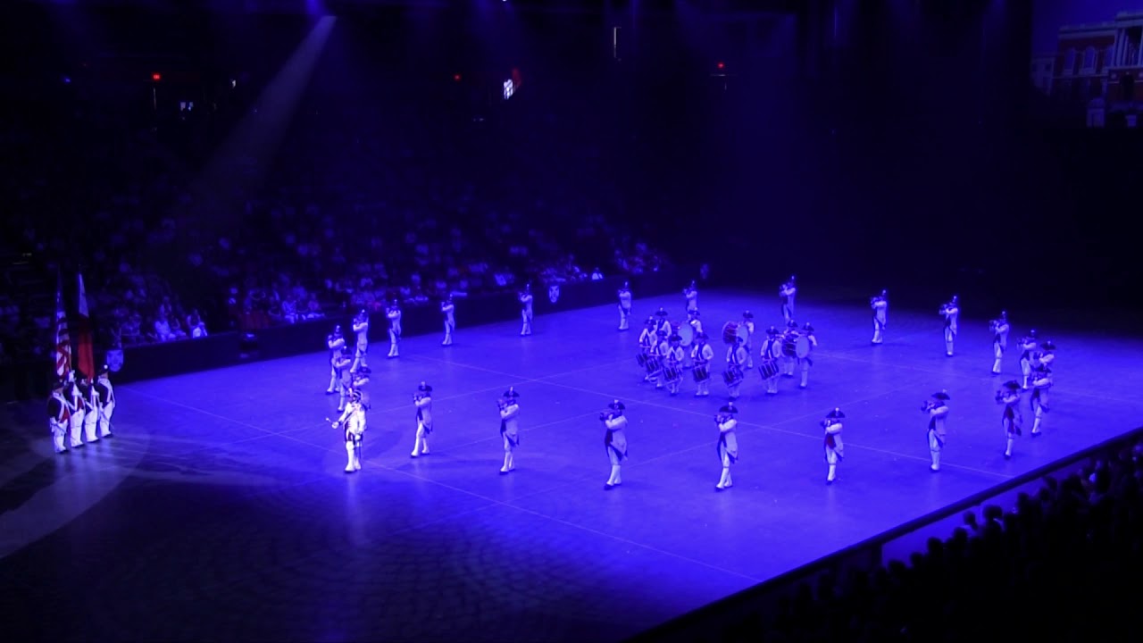 Middlesex County Volunteers Fifes & Drums in 2015 Royal Nova Scotia International Tattoo
