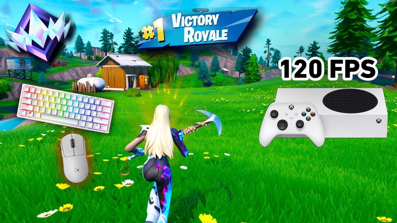Fortnite Unreal Ranked Reload on Xbox Series S | Keyboard & Mouse Gameplay | 120 FPS