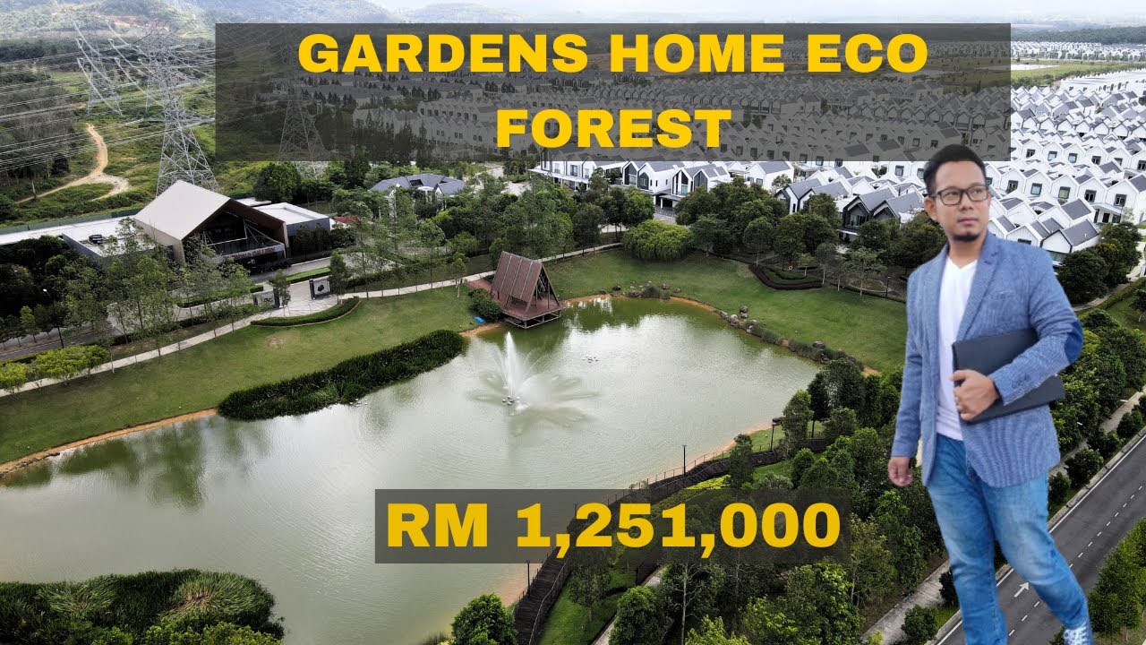 Last Phase  Eco Forest Semenyih | Double Storey Garden Homes [2D] | Price from RM 1.2 MIL | #forsale