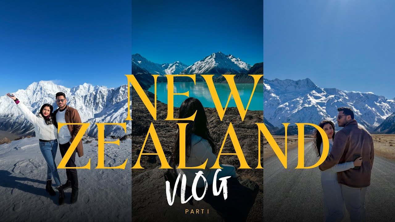 New Zealand Travel Vlog 🏔️| Lake Tekapo → Mt Cook | → Queenstown → Wanaka | most beautiful country