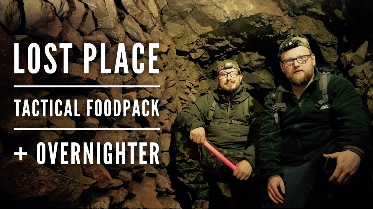 Der verlassene Eisenbahntunnel | Lost Place  Tour & Overnighter mit Tactical Foodpack