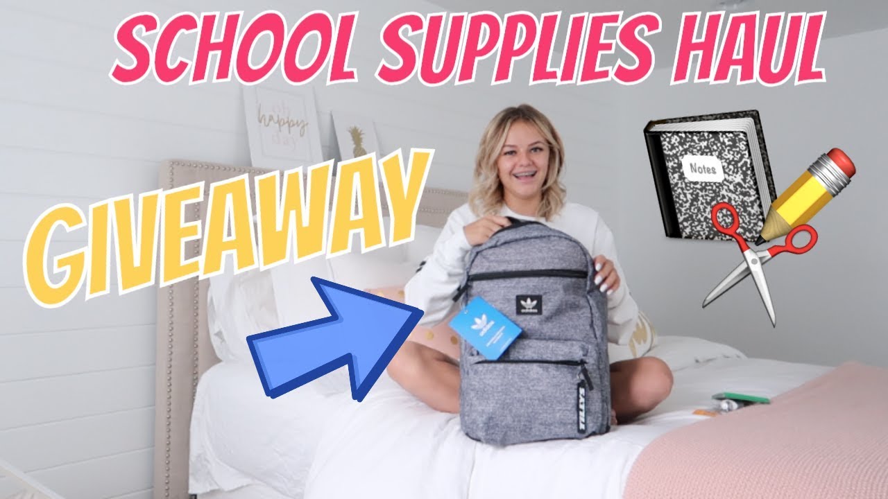 BACK TO SCHOOL SUPPLIES FOR 5 KIDS | THE LEROYS