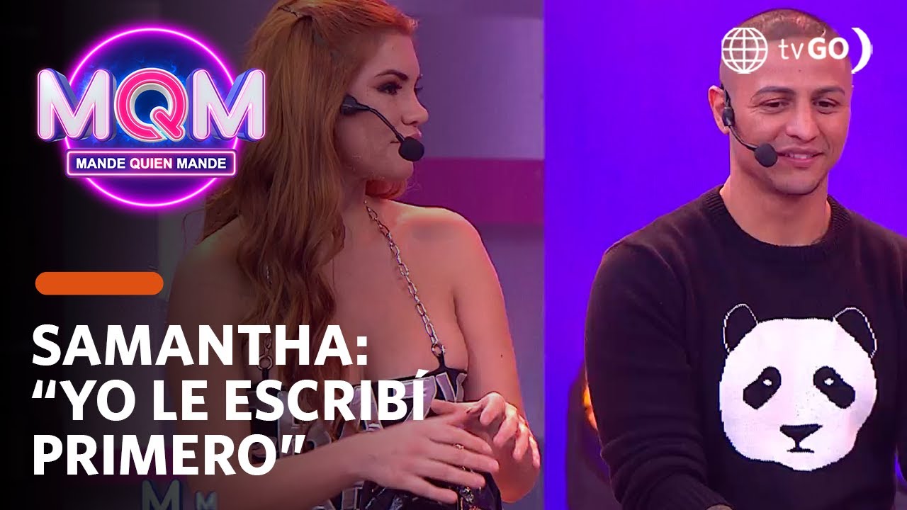 Mande Quien Mande: Jonathan Maicelo y Samantha Batallanos cuentan cómo se conocieron (HOY)