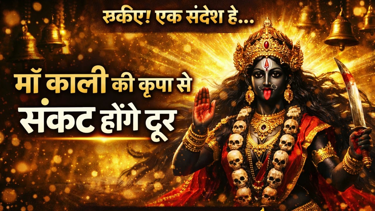 माँ काली आज देंगी संकेत 🔥 | Powerful Mahakali Bhajan | Sankat Honge Door | Divine Energy Song