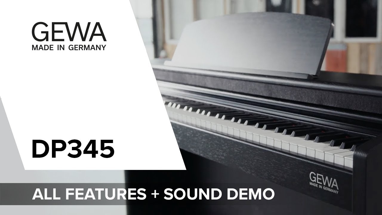 SOUND DEMO 🎹 Introducing the new GEWA DP345 performed by @paulberrem4692