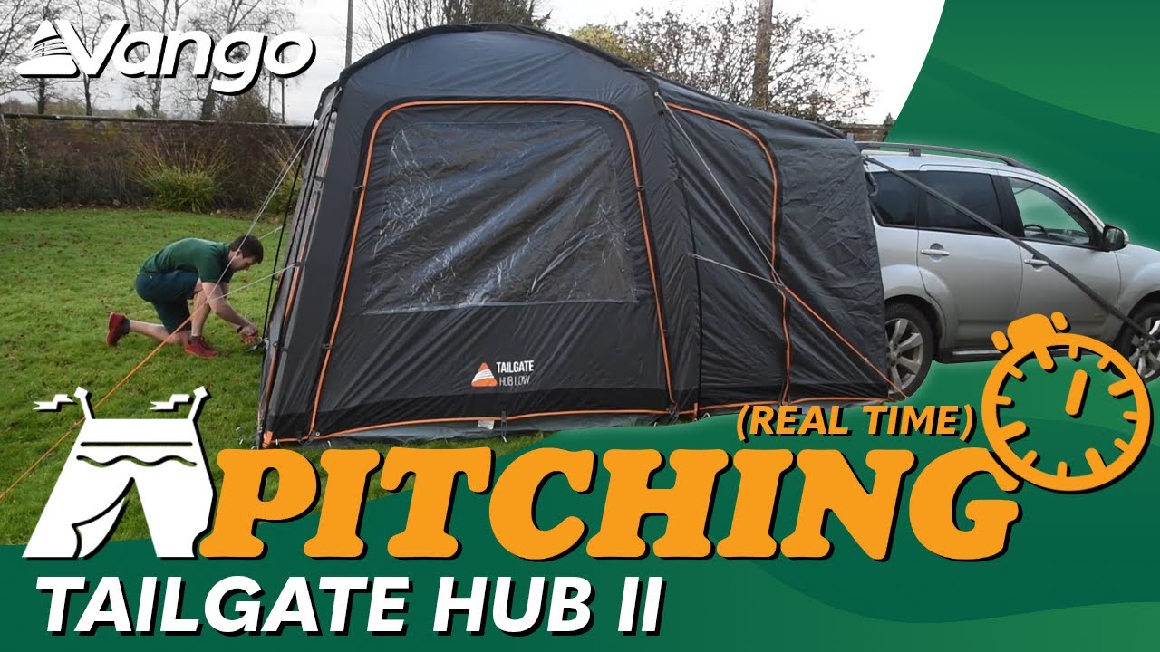 Vango Tailgate Hub Low Awning Pitching & Packing (Tutorial) Video