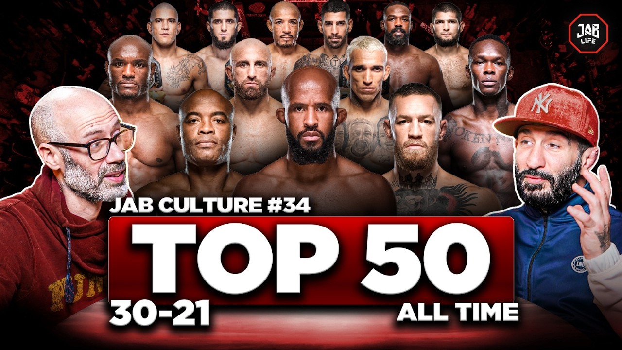 Qui rate le top 20 ? : Le Top 50 MMA - Partie 3 (30-21)