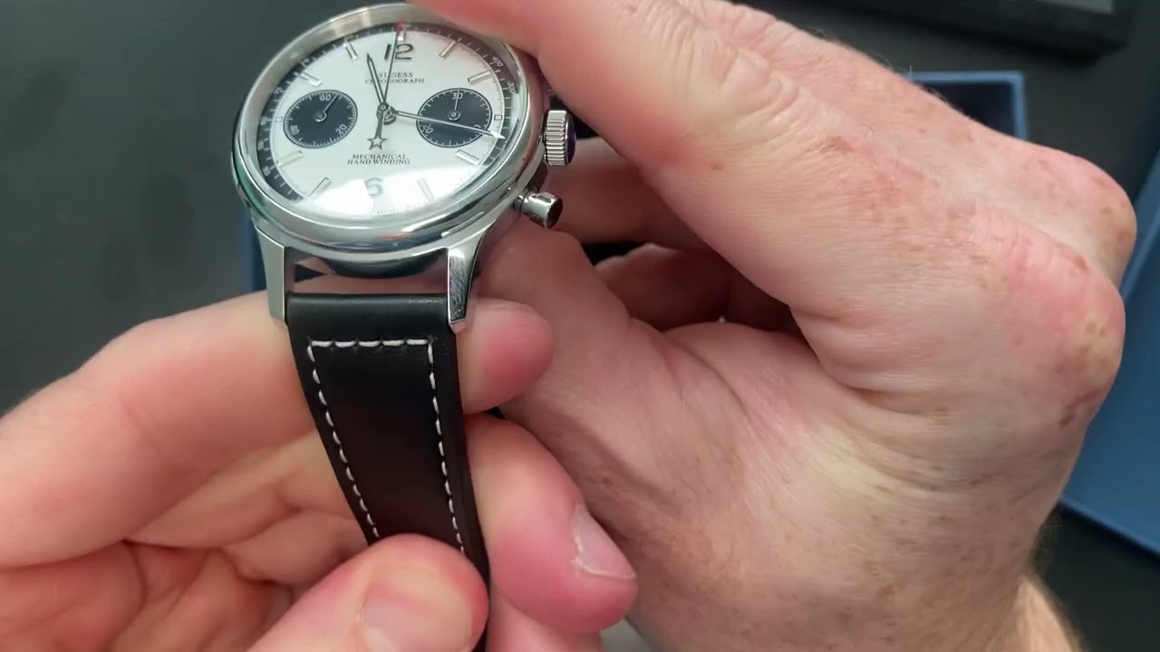 Sugess Chrono Heritage (Panda Chronograph) SUPAN001GN/SN V3 ST1901 unboxing