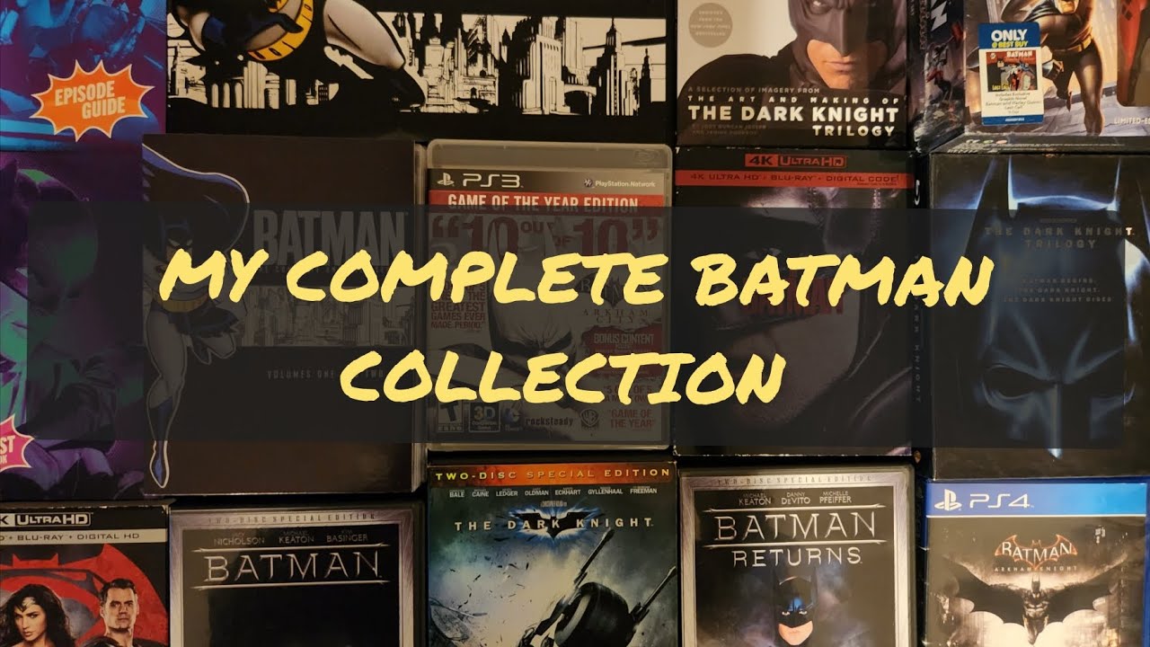 MY COMPLETE BATMAN COLLECTION!