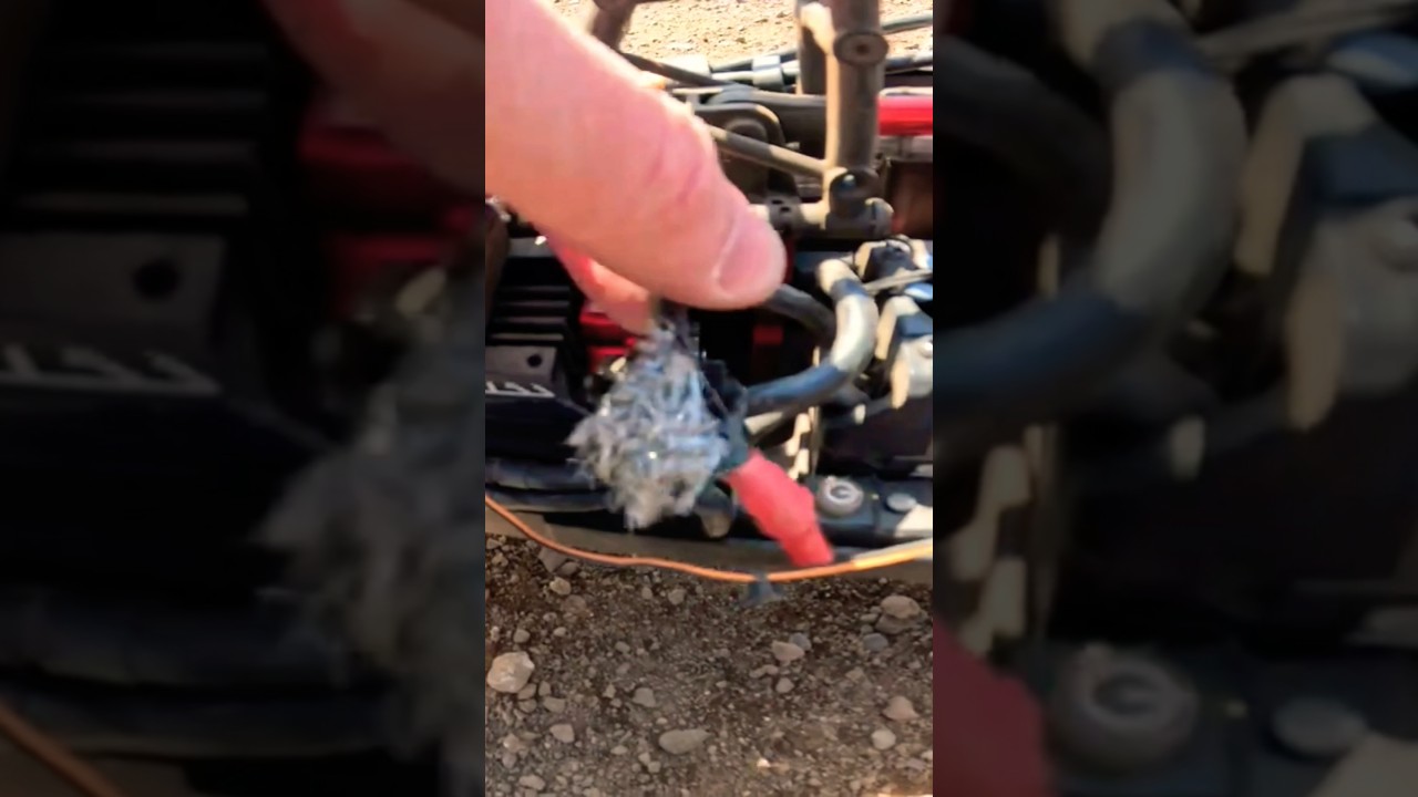 Secure Those RC Motor Wires 😖😖 #arrma #broken #rc #rccar #oops