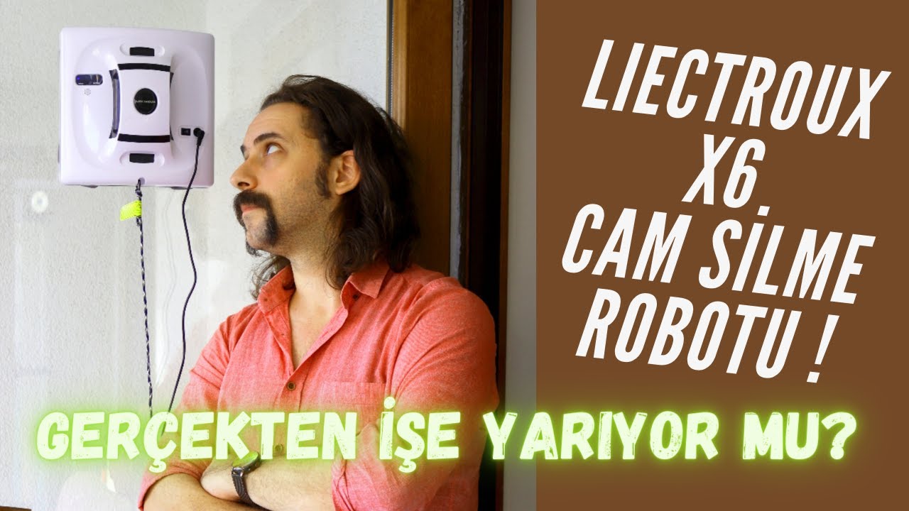Liectroux X6 Cam/Fayans Silme Robotu ! Evlerimizin Yeni Üyesi O mu Olacak? -Detaylı İnceleme-