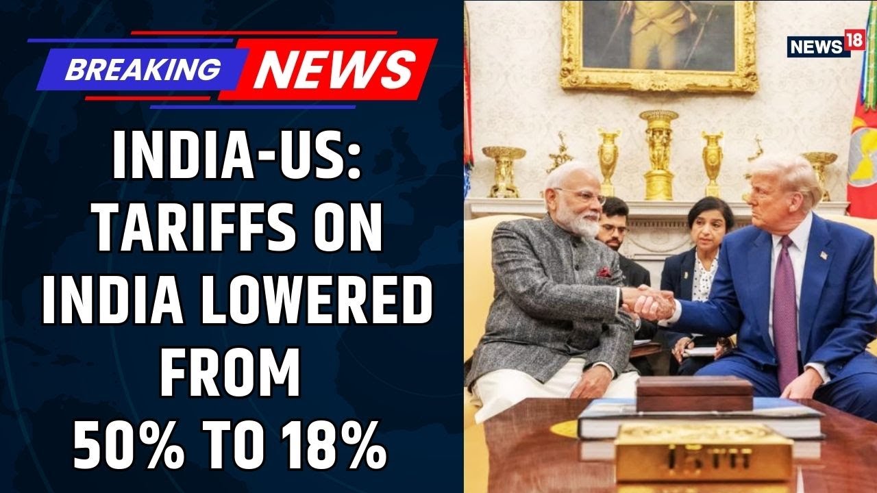 US Brings Down India Tariffs To 18% From 50%, Envoy Sergio Gor Says | India US Trade Deal News
