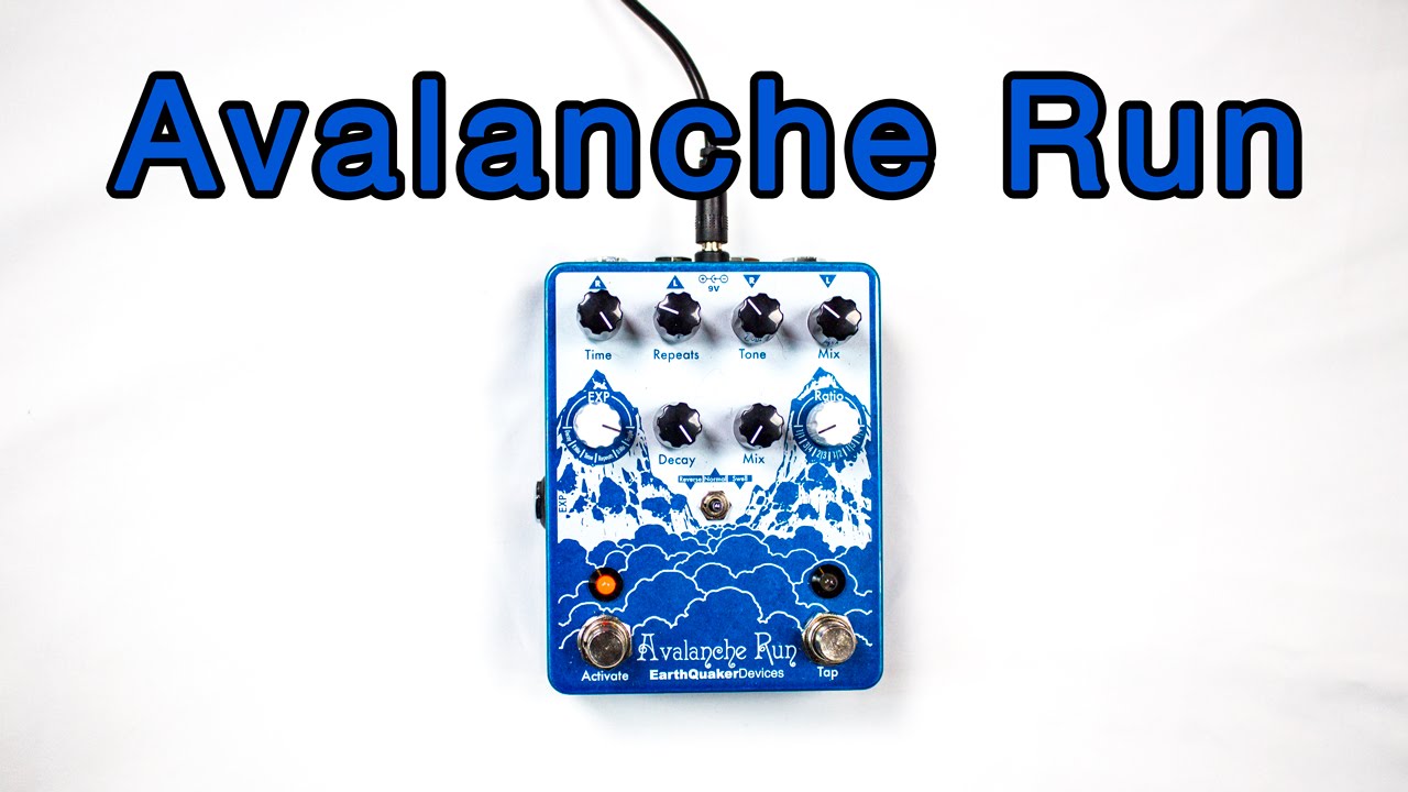 Earthquaker Devices Avalanche Run Demo - Ambient Guitar Gear Review
