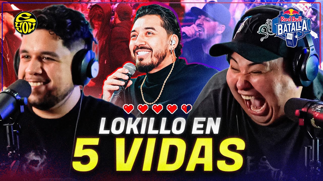 ¡EL AMO Y SEÑOR DEL 5 VIDAS, EL DUEÑO DEL FORMATO! - LOKILLO en el SÚPER 5 VIDAS - Red Bull - EYOUTV