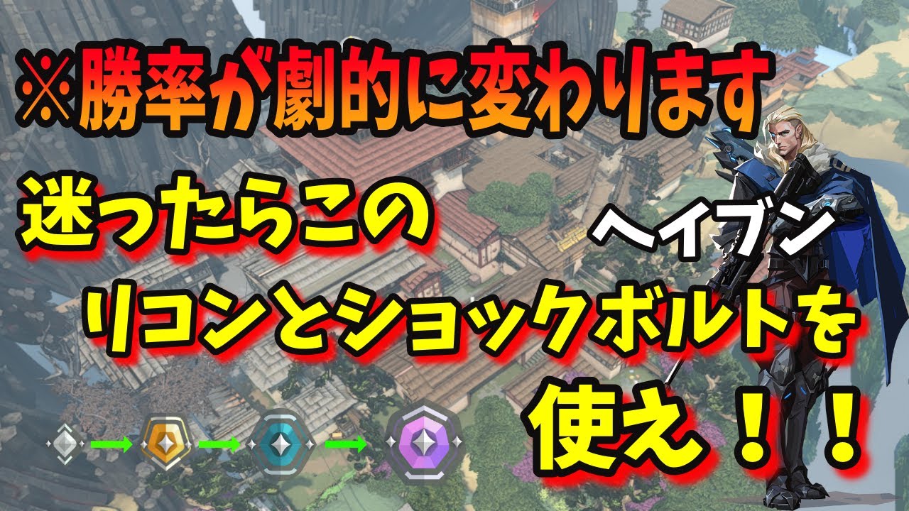 【ソーヴァ】厳選したヘイブンの定点リコン&ショックボルトを徹底解説！これだけ覚えれば間違いないです【Valorant/sova】