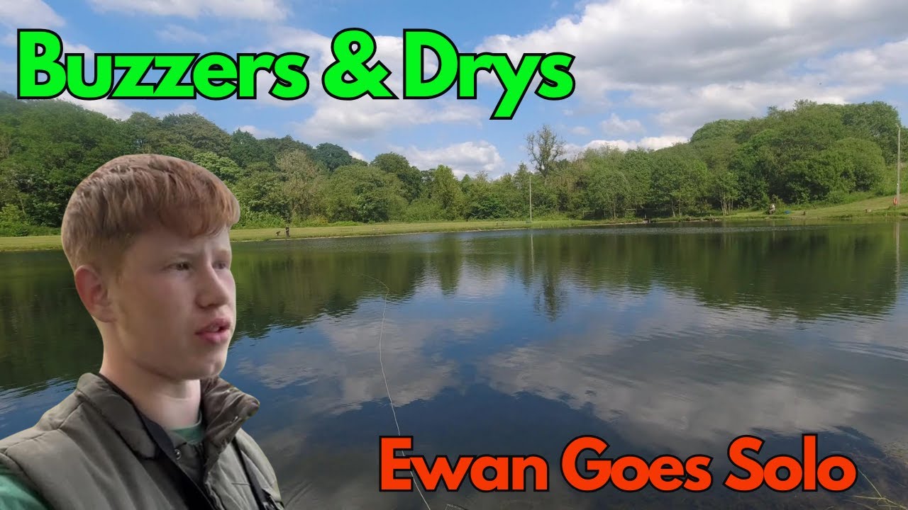 Buzzers & Drys, Ewan goes solo at The Waterfront Fishery