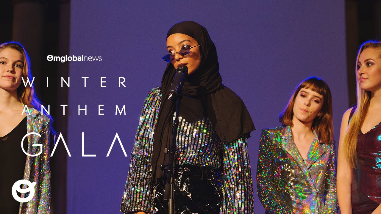 Las actrices de SKAM España en la Winter Anthem Gala 2019