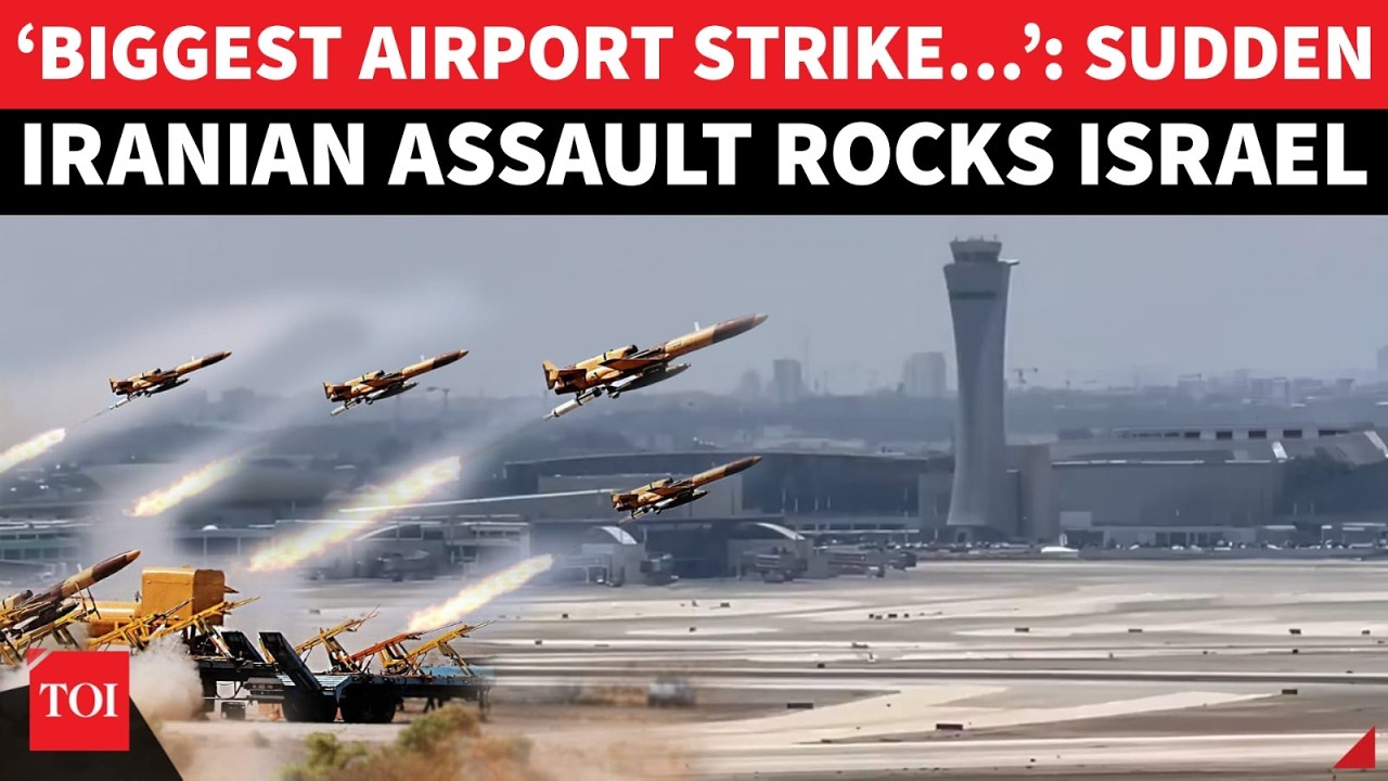 Iran Unleashes DRONE HELL On Ben Gurion Airport, Fuel Depots Hit; &lsquo;NATANZ REVENGE SPIRALS OUT OF...'