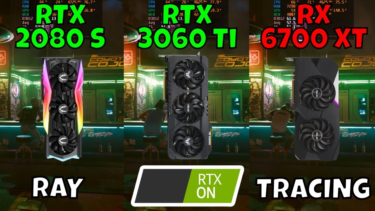 RTX 2080 Super vs RTX 3060 Ti vs RX 6700 XT (Benchmark in 9 Games at 1080p) 2024