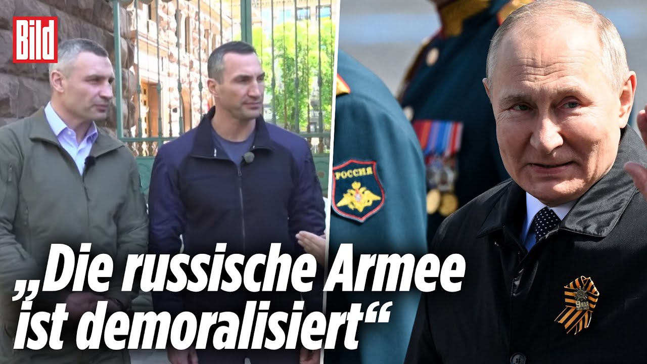 Klitschko-Brüder reagieren auf Putins Rede bei 9.-Mai-Parade