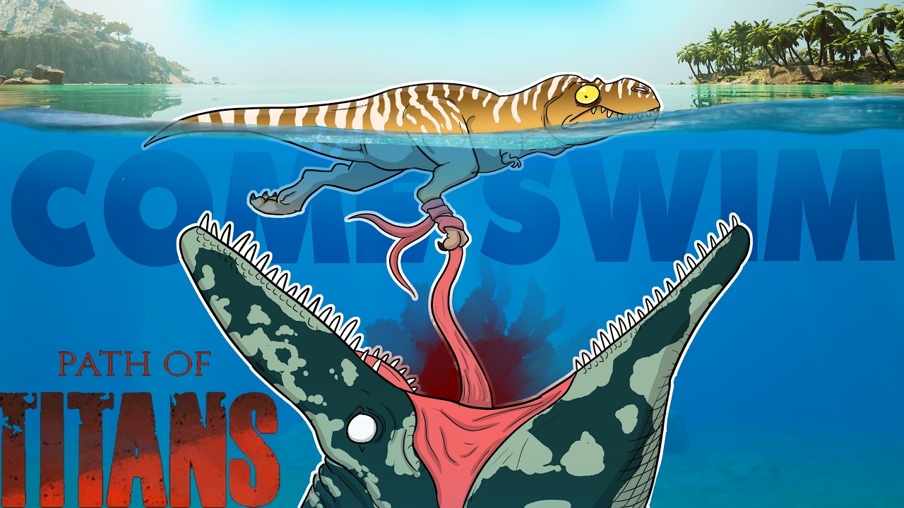 TYLOSAURUS puts RIP in Riparia |Path of Titans|