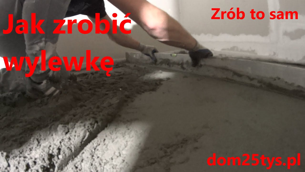 Jak zrobić samemu wylewkę | Zaprawa cementowa posadzkowa | Zr&oacute;b to sam | dom25tys | #pawełwaga