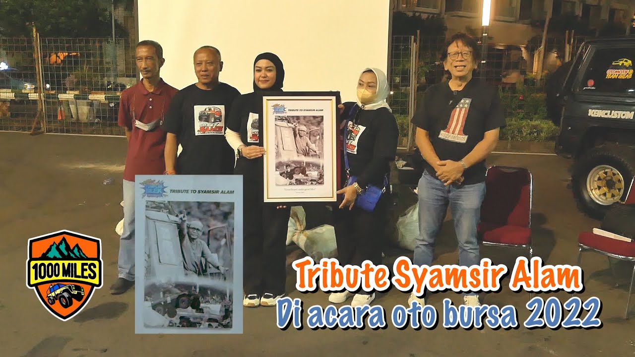 1000 Miles : Tribute Syamsir Alam di oto bursa 2022 Senayan